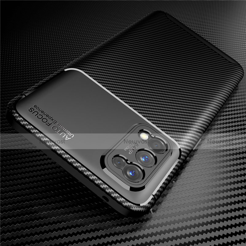 Silicone Candy Rubber TPU Twill Soft Case Cover S01 for Realme 7 Pro