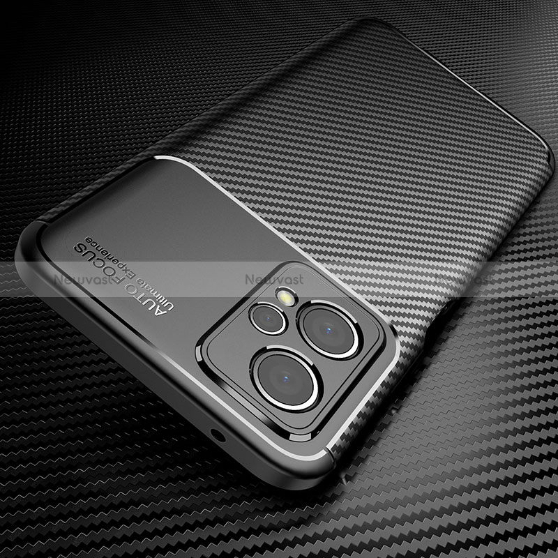 Silicone Candy Rubber TPU Twill Soft Case Cover S01 for Realme 9 5G