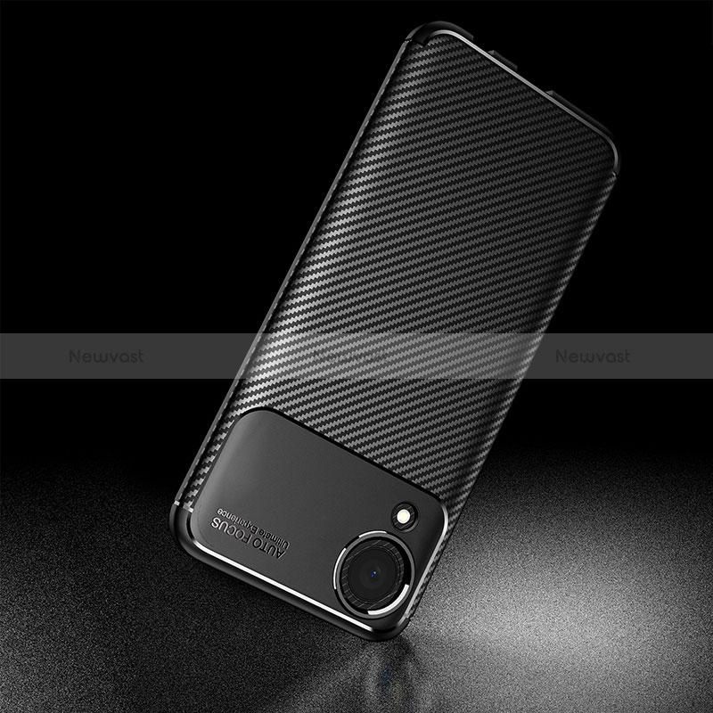Silicone Candy Rubber TPU Twill Soft Case Cover S01 for Samsung Galaxy A03 Core