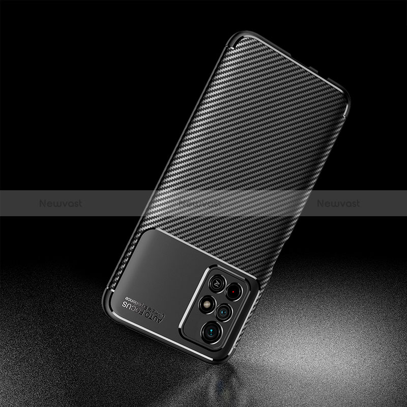 Silicone Candy Rubber TPU Twill Soft Case Cover S01 for Xiaomi Redmi Note 11T 5G