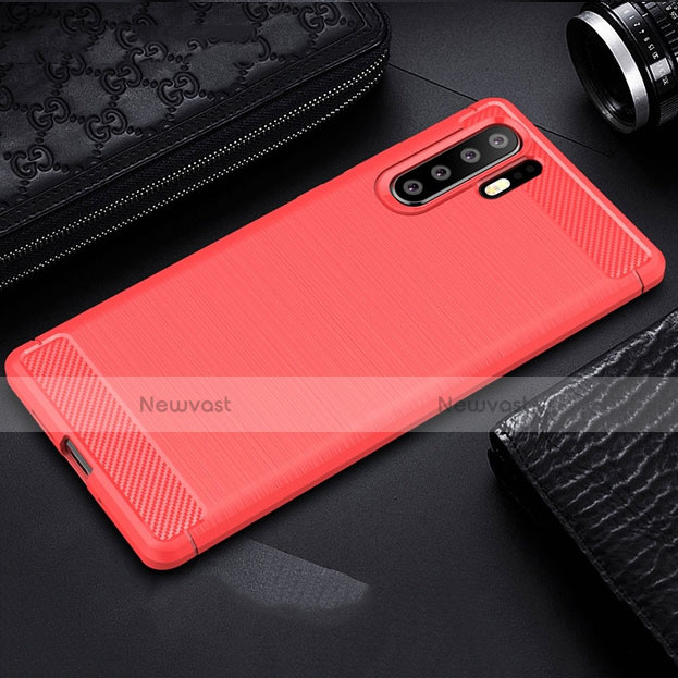 Silicone Candy Rubber TPU Twill Soft Case Cover S03 for Huawei P30 Pro