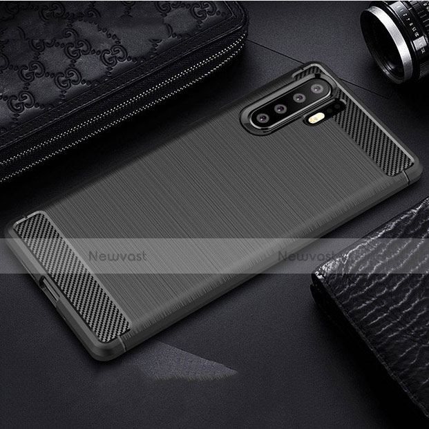 Silicone Candy Rubber TPU Twill Soft Case Cover S03 for Huawei P30 Pro