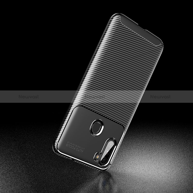 Silicone Candy Rubber TPU Twill Soft Case Cover WL1 for Samsung Galaxy A11