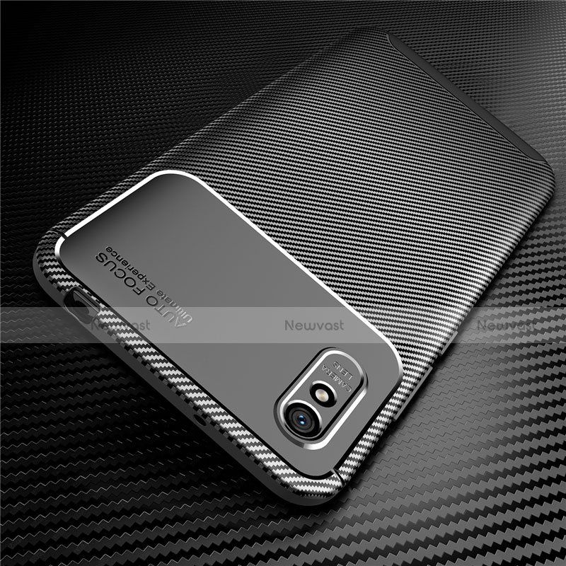 Silicone Candy Rubber TPU Twill Soft Case Cover Y01 for Xiaomi Redmi 9AT