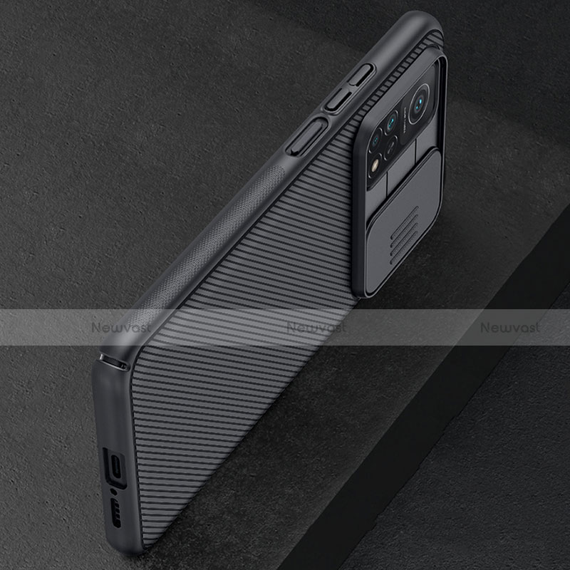 Silicone Candy Rubber TPU Twill Soft Case for Xiaomi Mi 10T 5G Black
