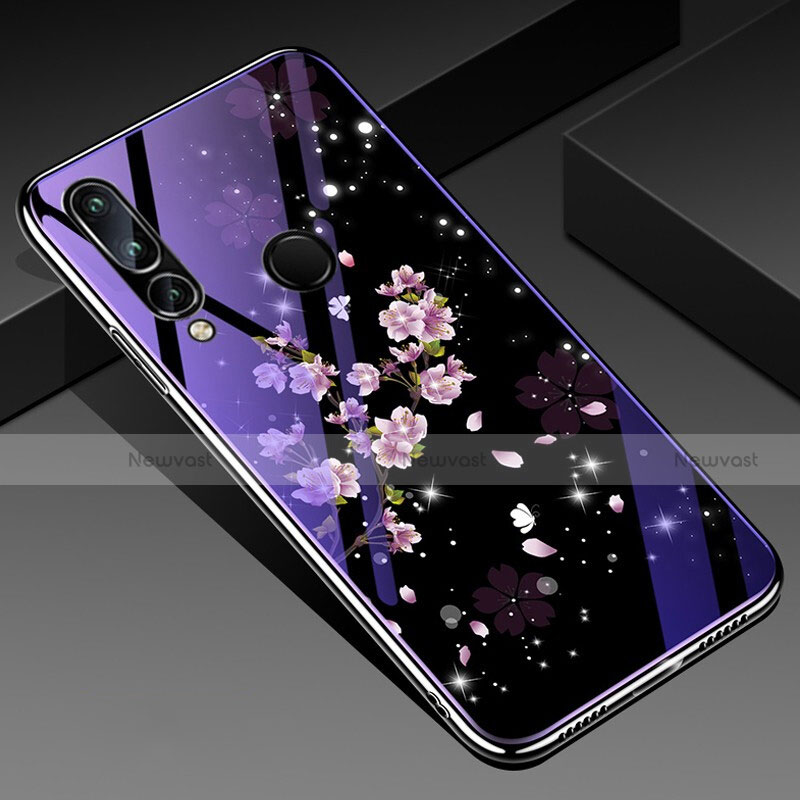 Silicone Frame Butterfly Mirror Case Cover K01 for Huawei Honor 20 Lite