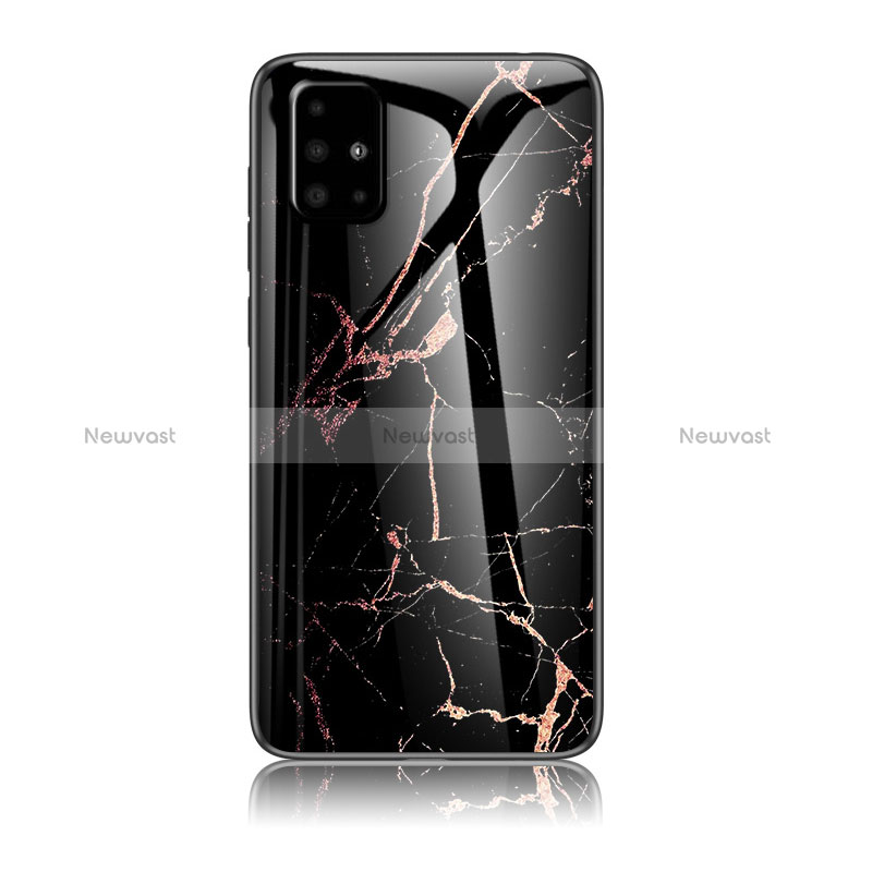 Silicone Frame Fashionable Pattern Mirror Case Cover for Samsung Galaxy M40S