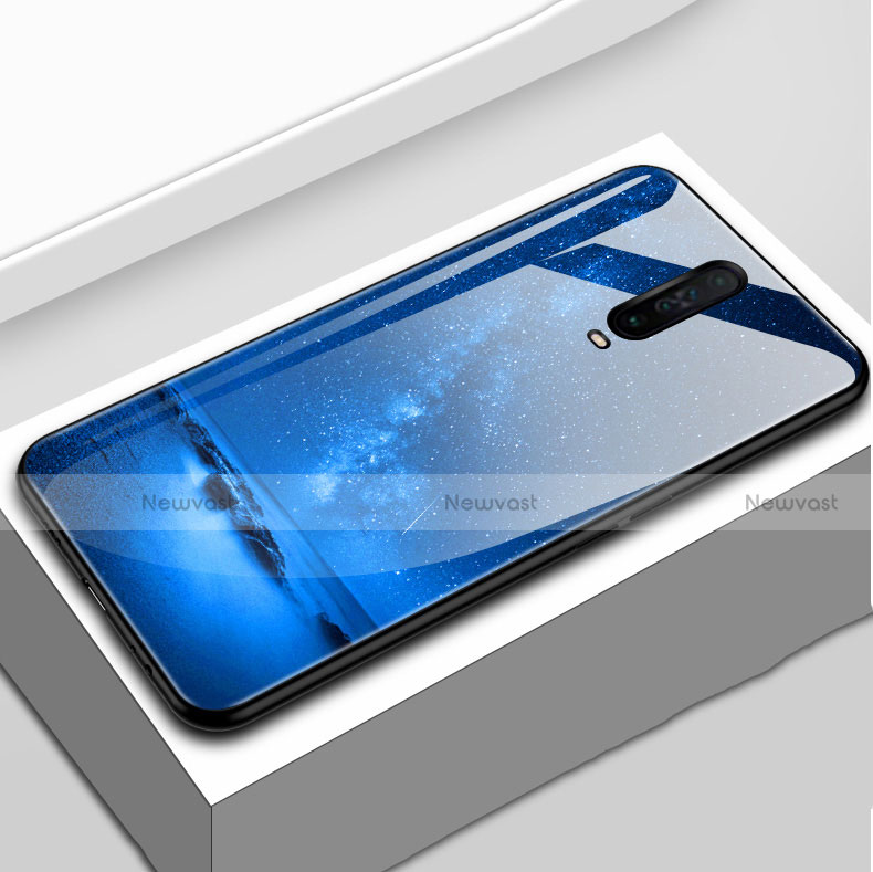 Silicone Frame Fashionable Pattern Mirror Case Cover S02 for Xiaomi Redmi K30i 5G