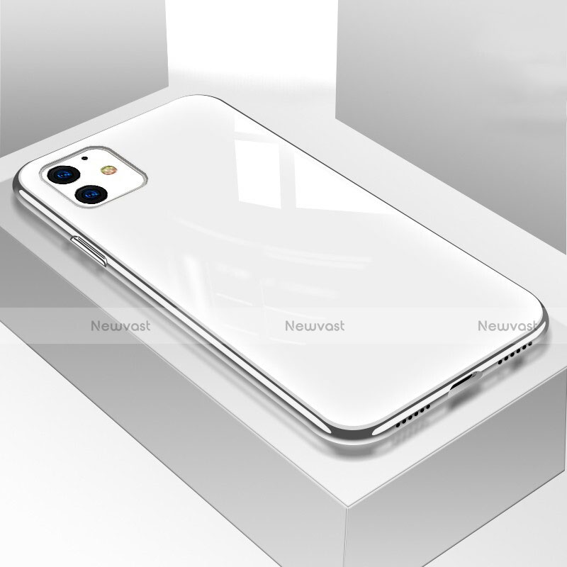 Silicone Frame Mirror Case Cover for Apple iPhone 11
