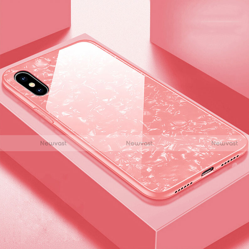 Silicone Frame Mirror Case Cover for Apple iPhone X