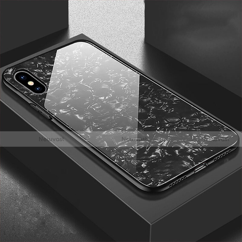 Silicone Frame Mirror Case Cover for Apple iPhone X