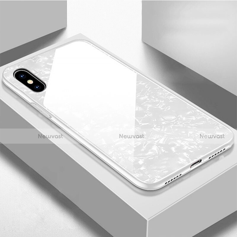 Silicone Frame Mirror Case Cover for Apple iPhone Xs Max