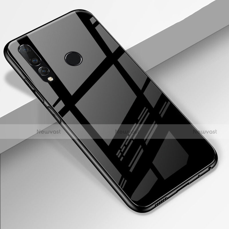 Silicone Frame Mirror Case Cover for Huawei Honor 20E Black