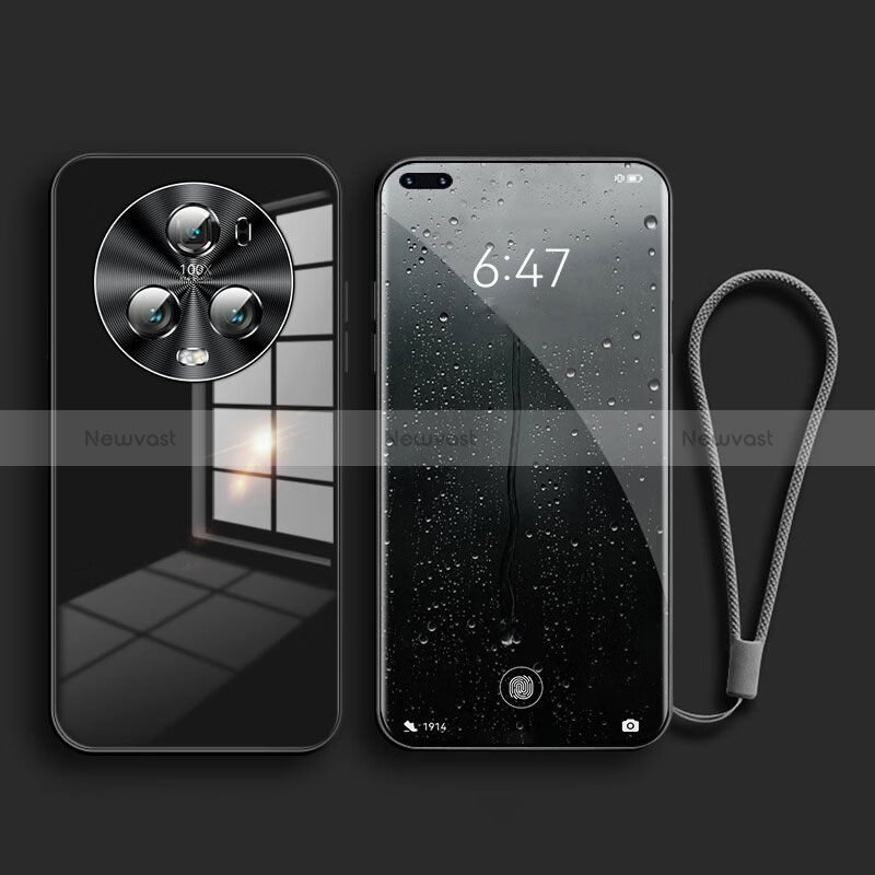 Silicone Frame Mirror Case Cover for Huawei Honor Magic5 Pro 5G