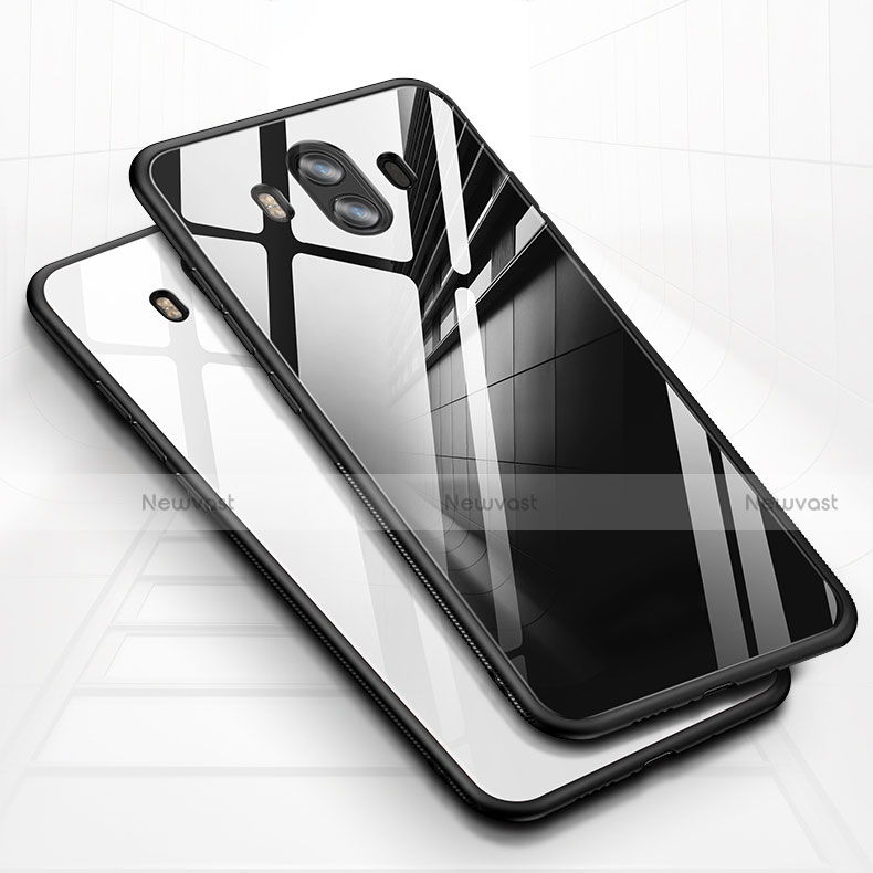 Silicone Frame Mirror Case Cover for Huawei Mate 10