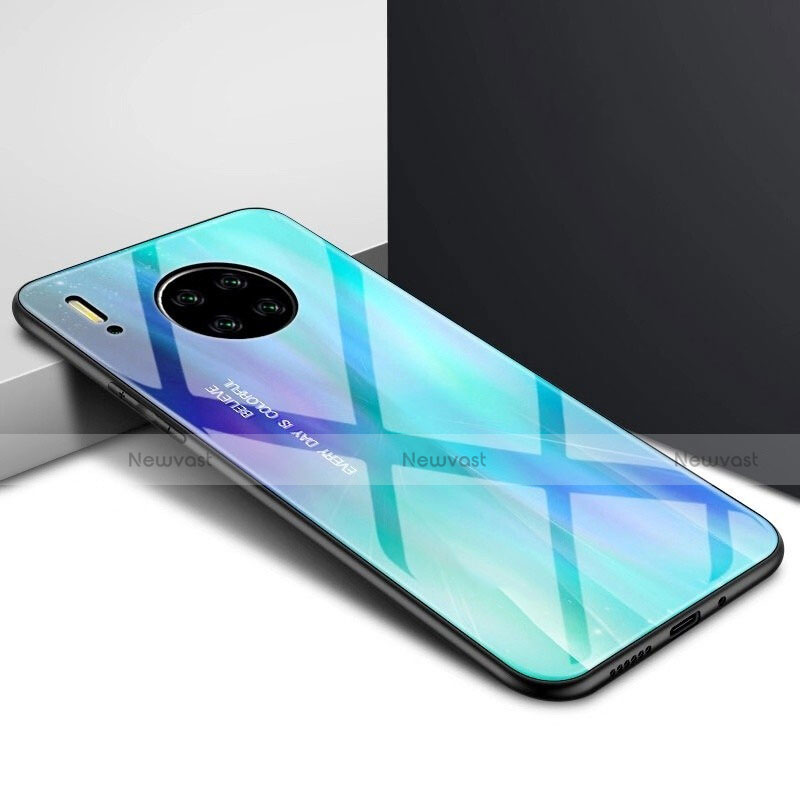 Silicone Frame Mirror Case Cover for Huawei Mate 30 5G