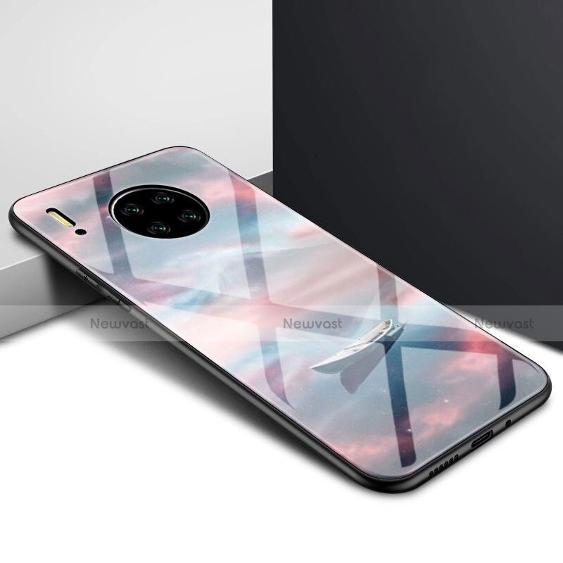 Silicone Frame Mirror Case Cover for Huawei Mate 30 Pro 5G Mixed