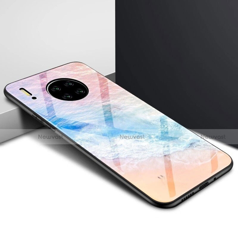 Silicone Frame Mirror Case Cover for Huawei Mate 30 Pro