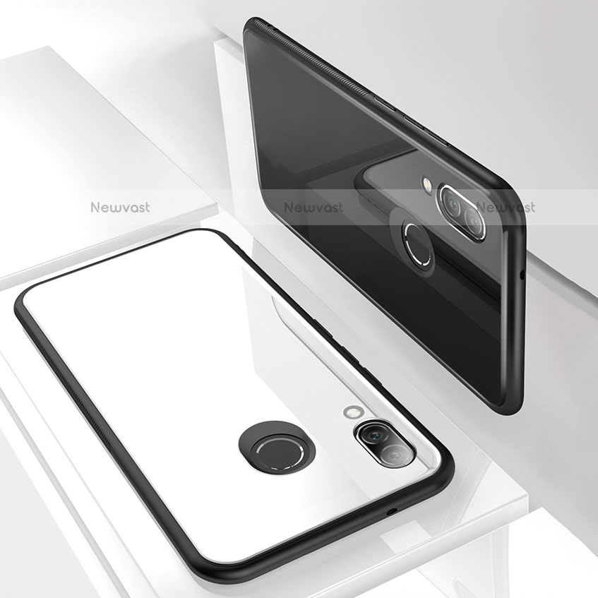 Silicone Frame Mirror Case Cover for Huawei Nova 3e
