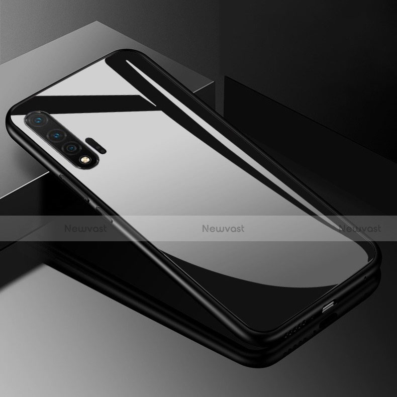 Silicone Frame Mirror Case Cover for Huawei Nova 6 5G