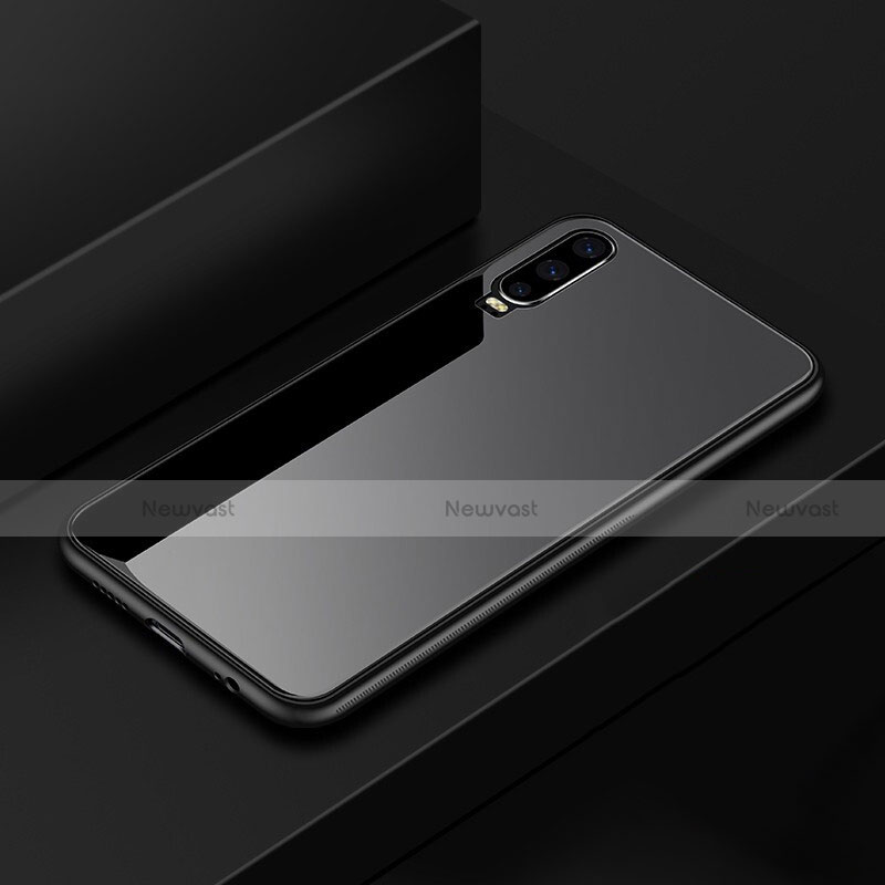 Silicone Frame Mirror Case Cover for Huawei P30