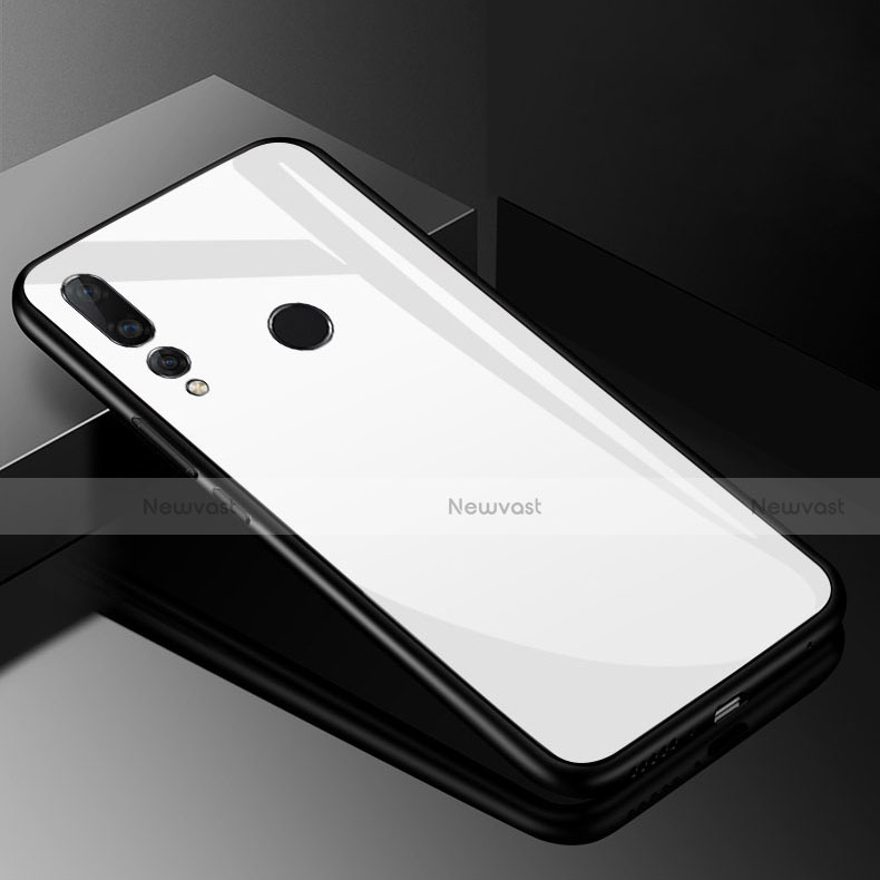 Silicone Frame Mirror Case Cover for Huawei P30 Lite New Edition