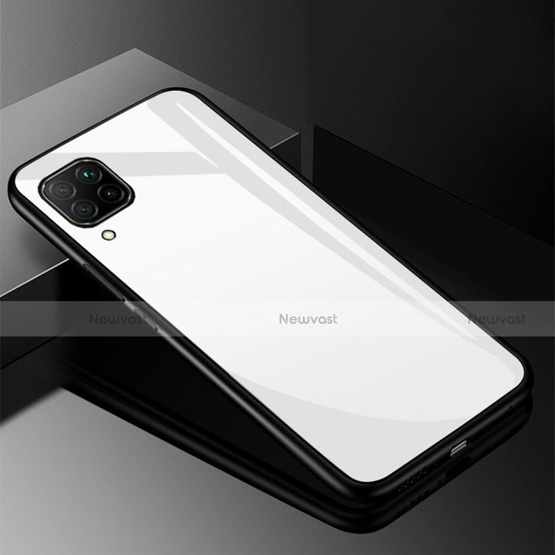 Silicone Frame Mirror Case Cover for Huawei P40 Lite