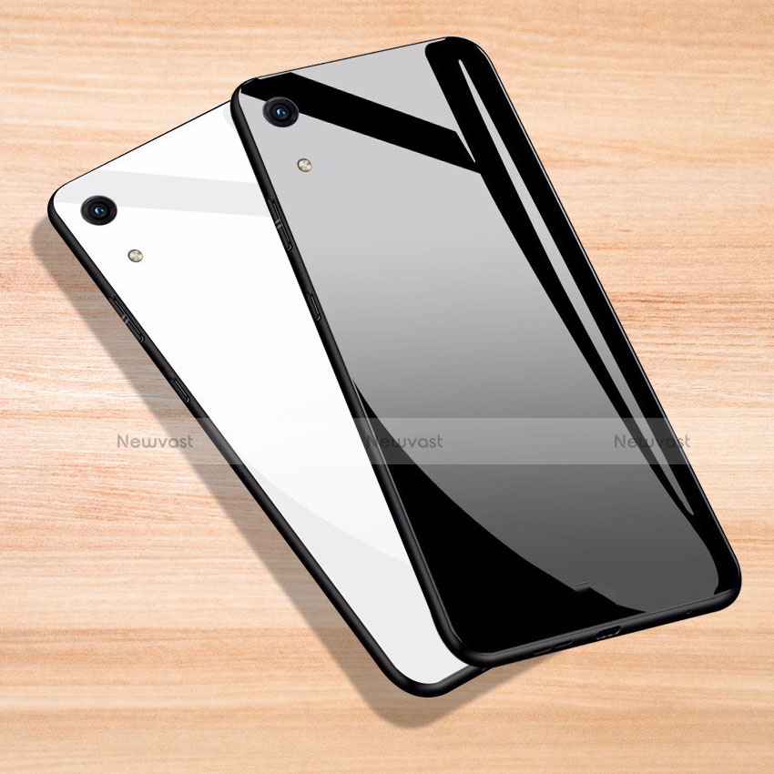 Silicone Frame Mirror Case Cover for Huawei Y6 (2019)