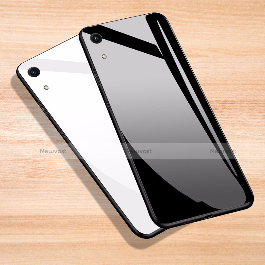 Silicone Frame Mirror Case Cover for Huawei Y6 Prime (2019)