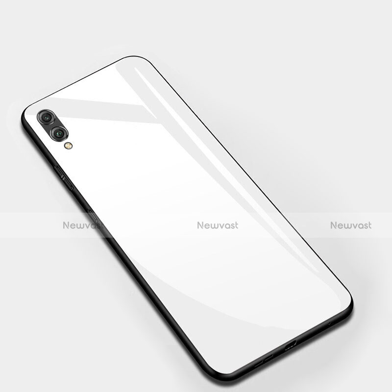 Silicone Frame Mirror Case Cover for Huawei Y7 Prime (2019)