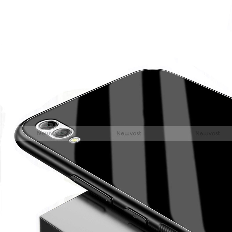 Silicone Frame Mirror Case Cover for Huawei Y7 Pro (2019)