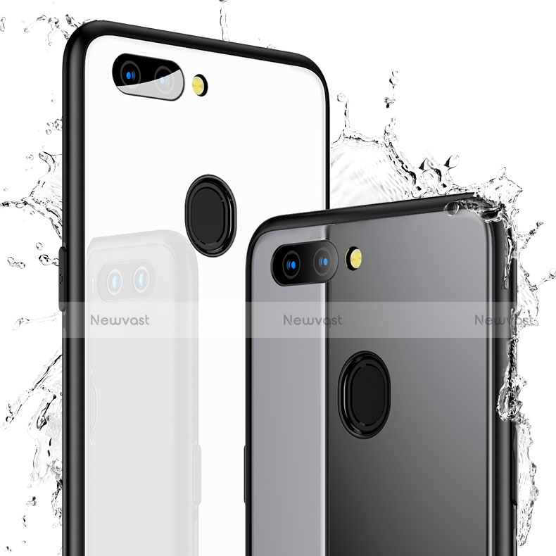 Silicone Frame Mirror Case Cover for OnePlus 5T A5010