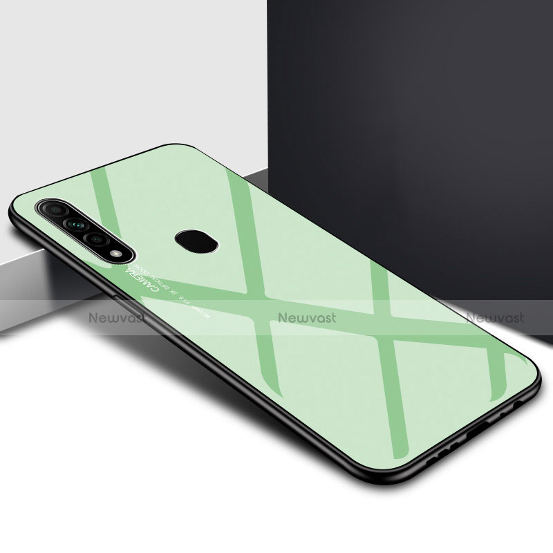 Silicone Frame Mirror Case Cover for Oppo A8