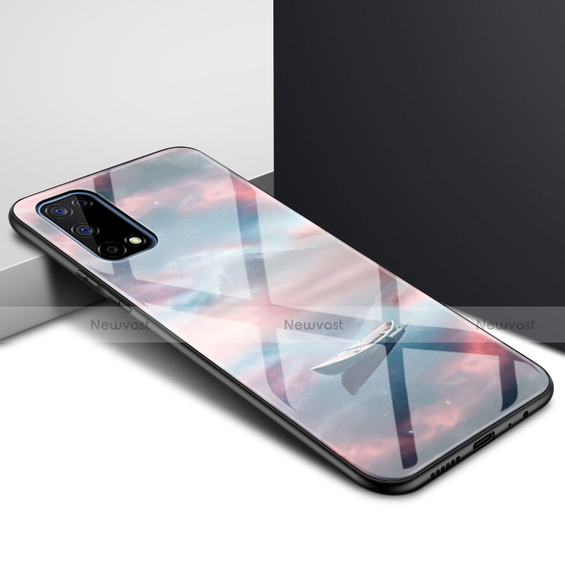 Silicone Frame Mirror Case Cover for Oppo K7x 5G Mixed