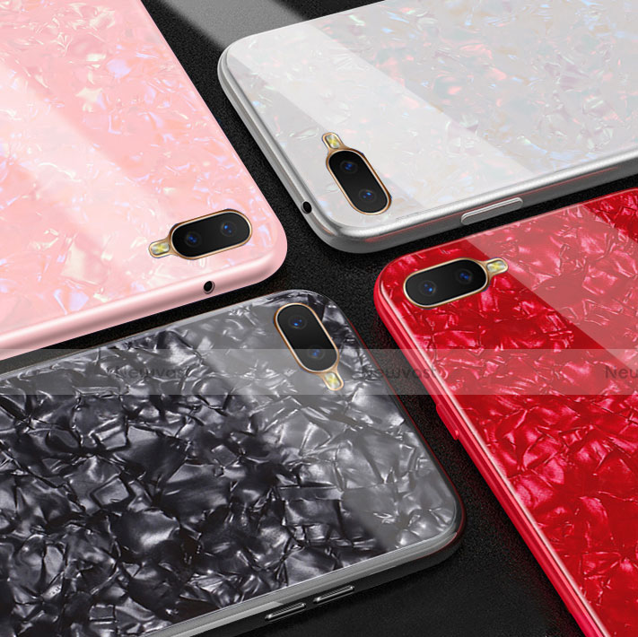 Silicone Frame Mirror Case Cover for Oppo R15X