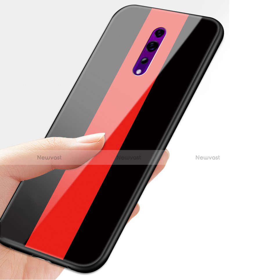 Silicone Frame Mirror Case Cover for Oppo Reno Z