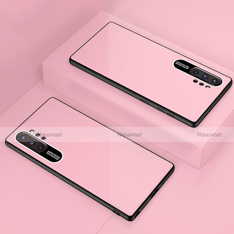 Silicone Frame Mirror Case Cover for Samsung Galaxy Note 10 Plus 5G