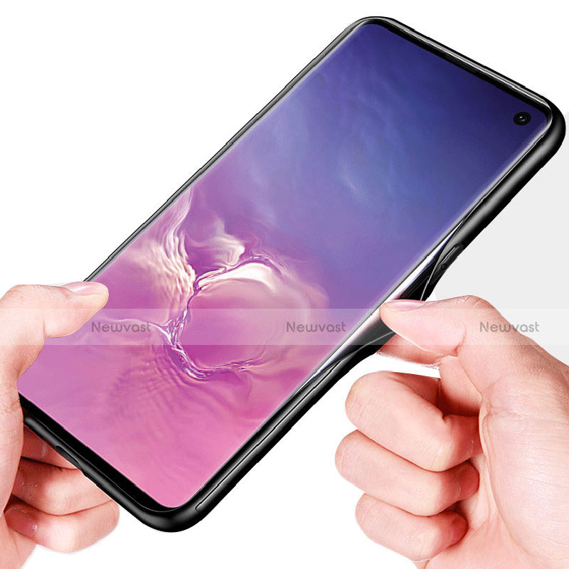 Silicone Frame Mirror Case Cover for Samsung Galaxy S10