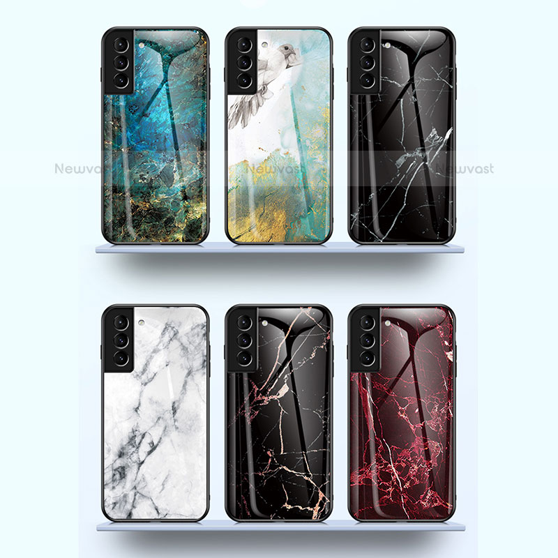 Silicone Frame Mirror Case Cover for Samsung Galaxy S21 Plus 5G