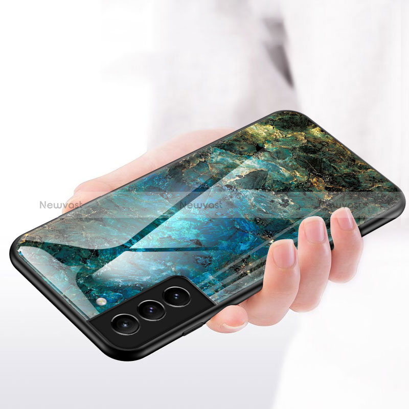 Silicone Frame Mirror Case Cover for Samsung Galaxy S24 5G