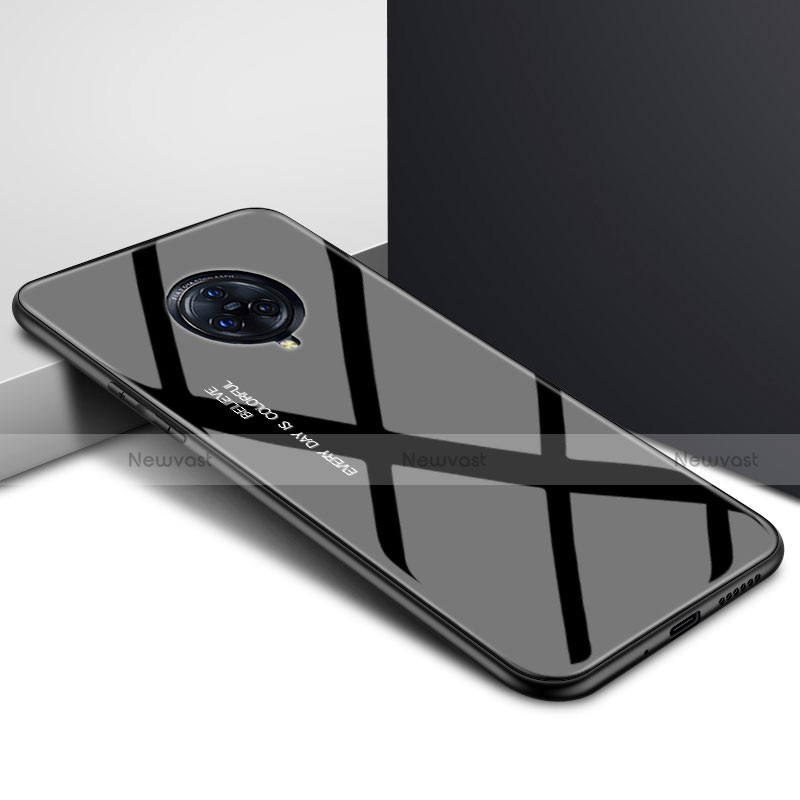 Silicone Frame Mirror Case Cover for Vivo Nex 3 Black
