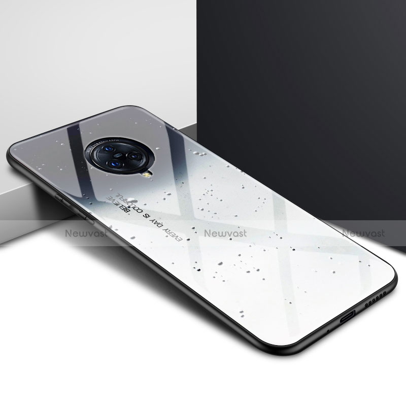 Silicone Frame Mirror Case Cover for Vivo Nex 3 Gray