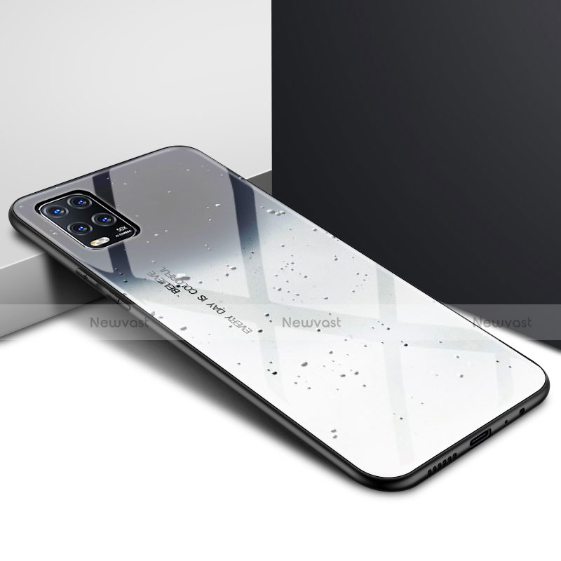 Silicone Frame Mirror Case Cover for Xiaomi Mi 10 Lite