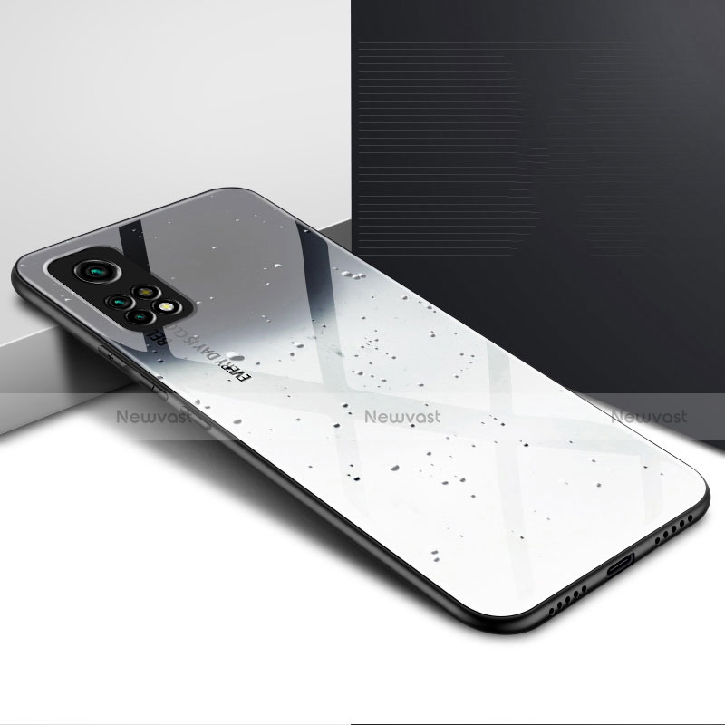 Silicone Frame Mirror Case Cover for Xiaomi Mi 10T 5G Gray