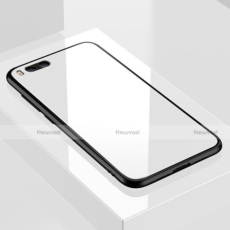 Silicone Frame Mirror Case Cover for Xiaomi Mi 6