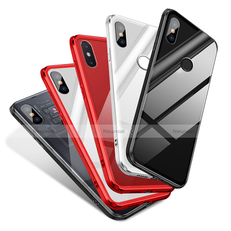 Silicone Frame Mirror Case Cover for Xiaomi Mi 8 SE