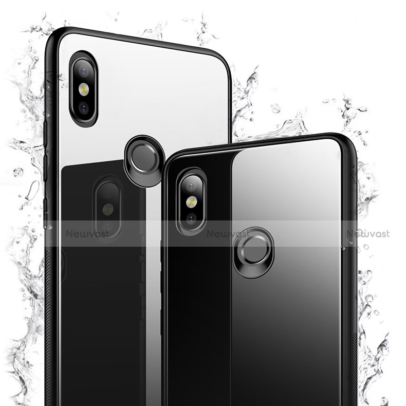 Silicone Frame Mirror Case Cover for Xiaomi Mi A2