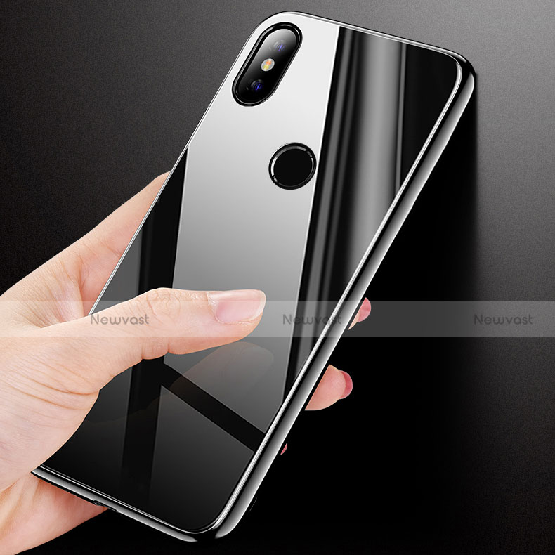 Silicone Frame Mirror Case Cover for Xiaomi Mi Mix 2S