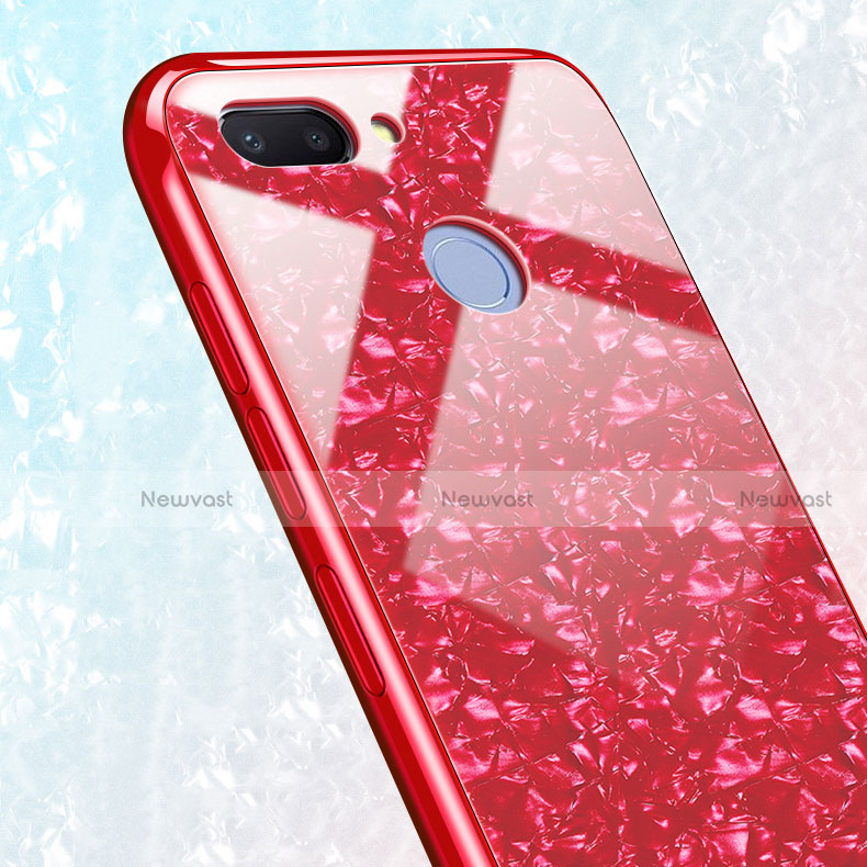 Silicone Frame Mirror Case Cover for Xiaomi Redmi 6