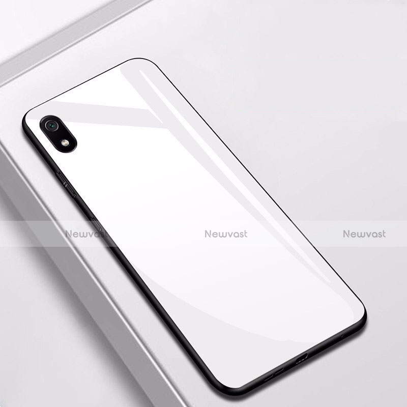 Silicone Frame Mirror Case Cover for Xiaomi Redmi 7A